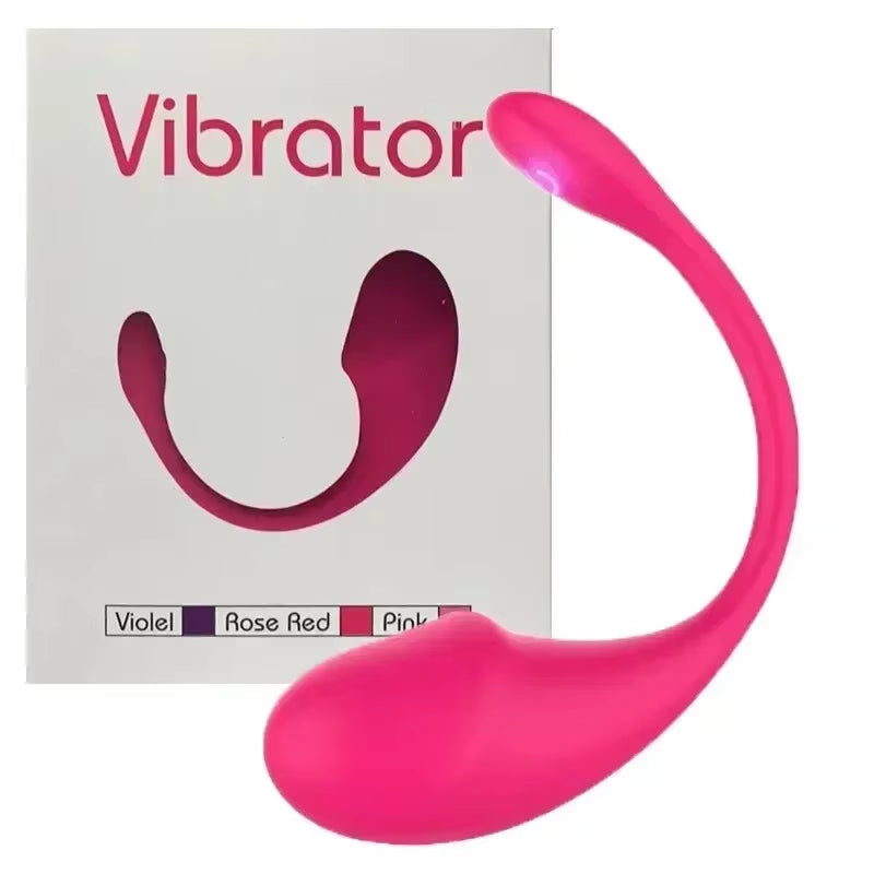 Wireless Bluetooth APP Remote Control G Spot Massager Vibrator for Women and Lovers 