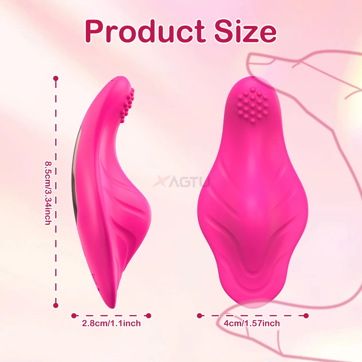 Remote Control Panty Vibrator with App (9 Vibrations)