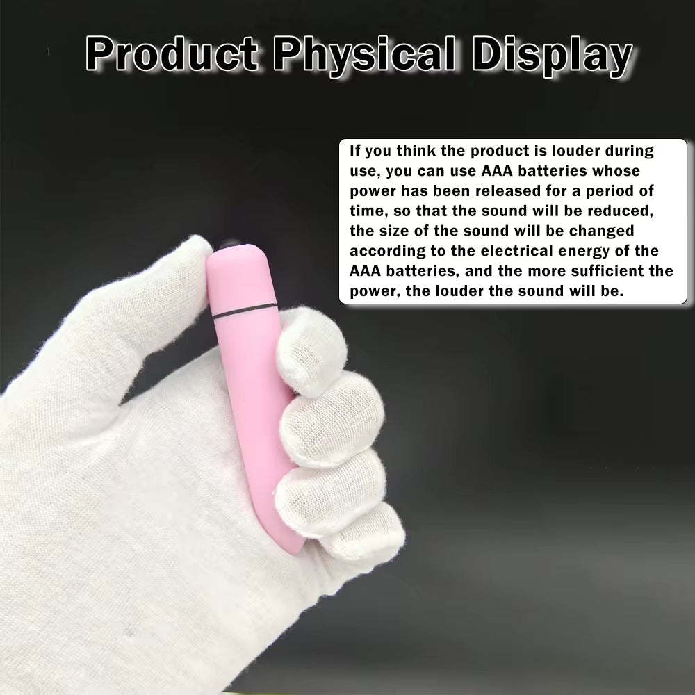 Mini Bullet Vibrator - Single Frequency (Without Battery)