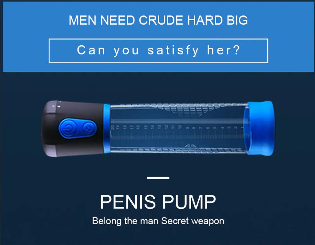 Vacuum Penis Pump (Male Enhancement & Erectile Enlargement)