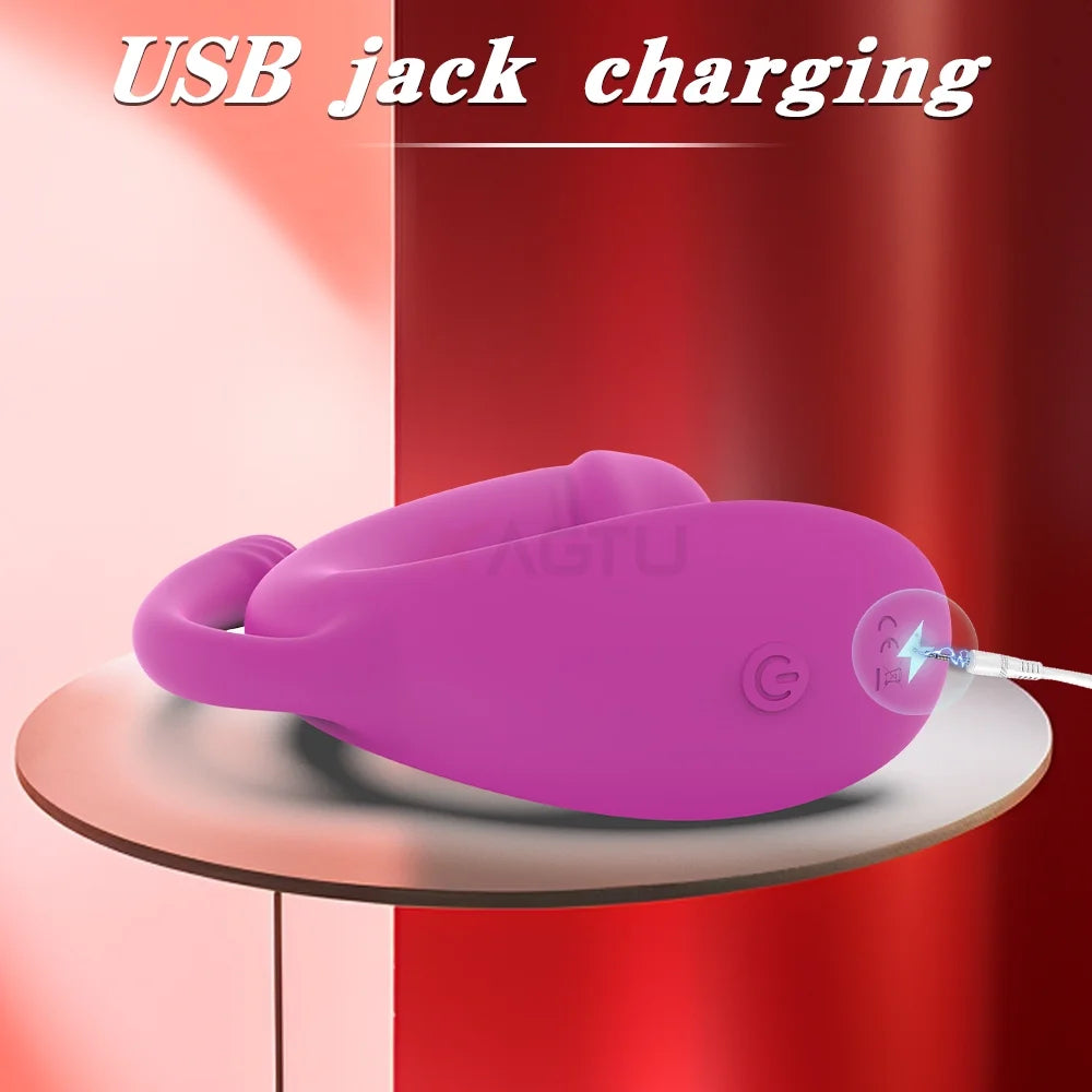 Remote Control Wearable Panty G Spot Vibrator with APP 