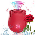Rose Toy Sucking Vibrator (Red)