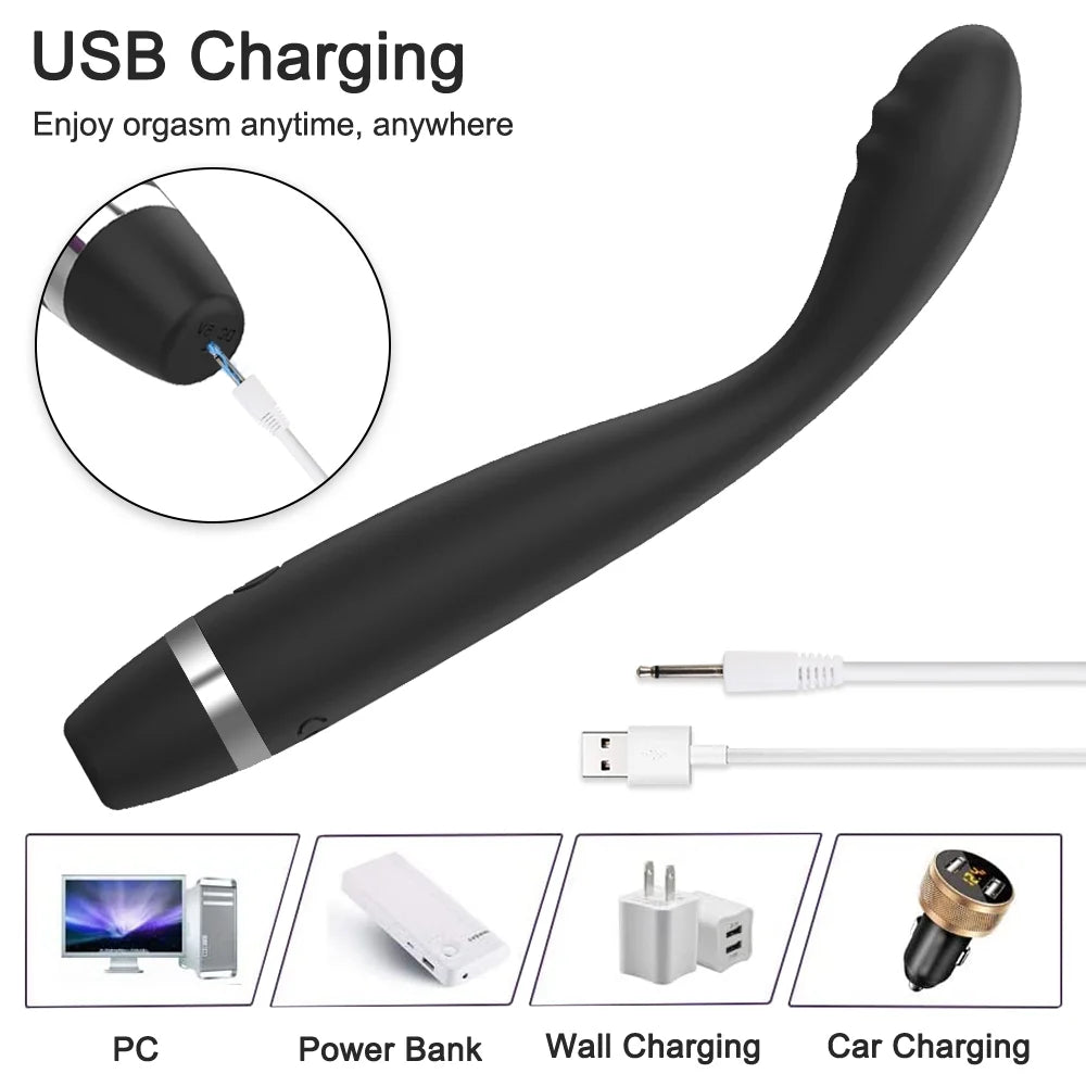 Wireless Rechargeable G Spot Vibrator 