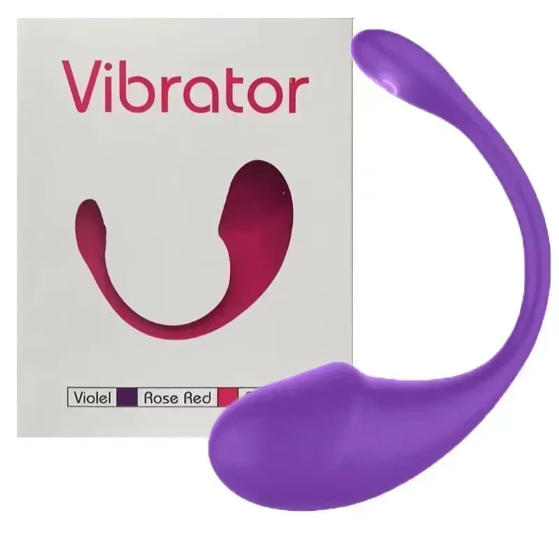 Wireless Bluetooth APP Remote Control G Spot Massager Vibrator for Women and Lovers 