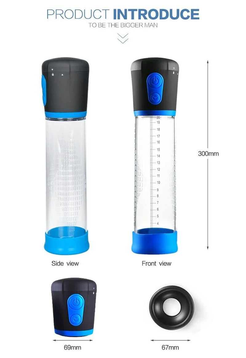 Vacuum Penis Pump (Male Enhancement & Erectile Enlargement)