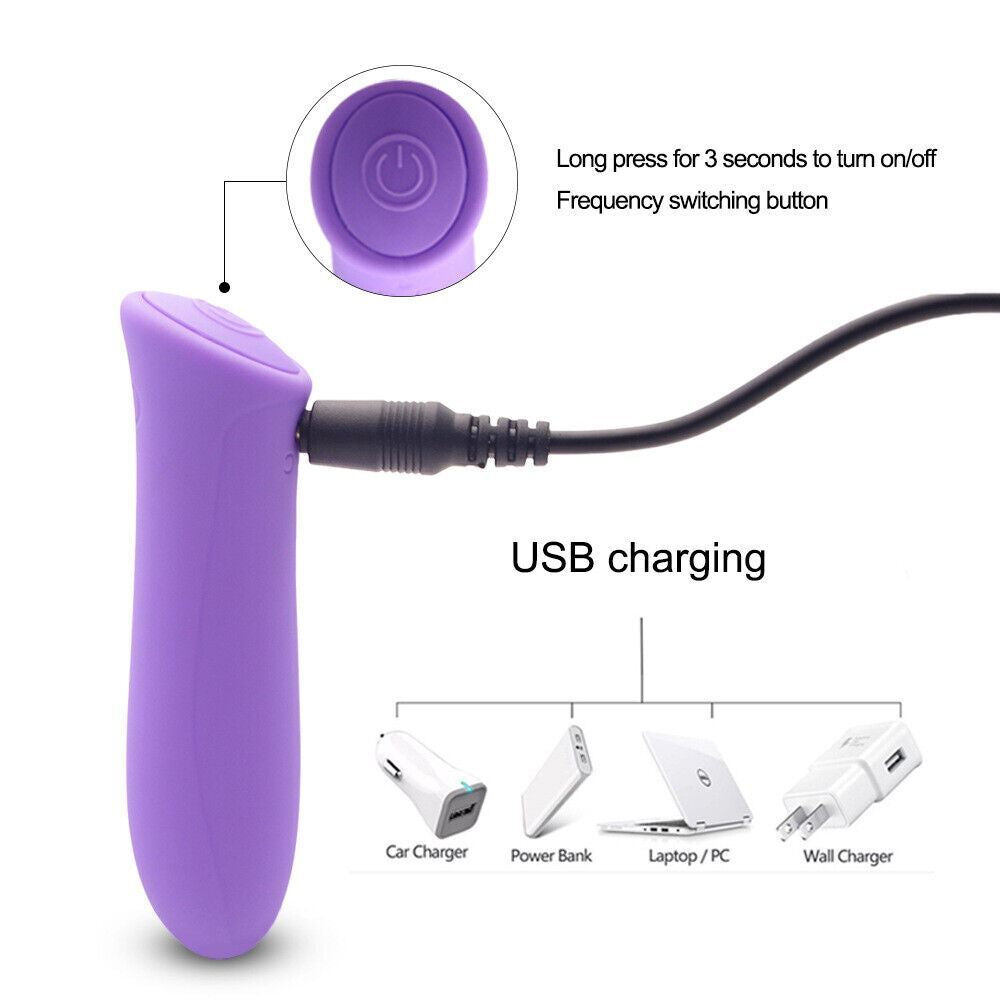 Waterproof Wireless Remote Control Bullet Clit Vibrator