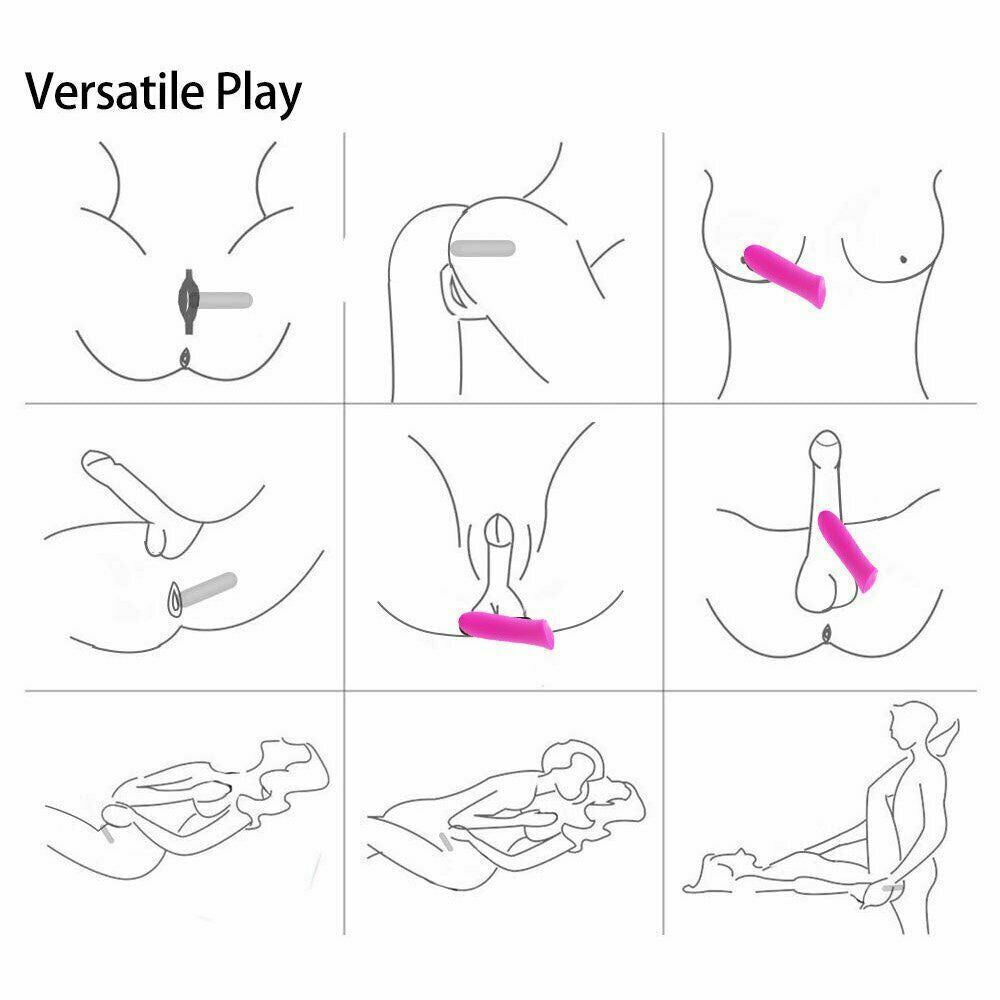Waterproof Wireless Remote Control Bullet Clit Vibrator
