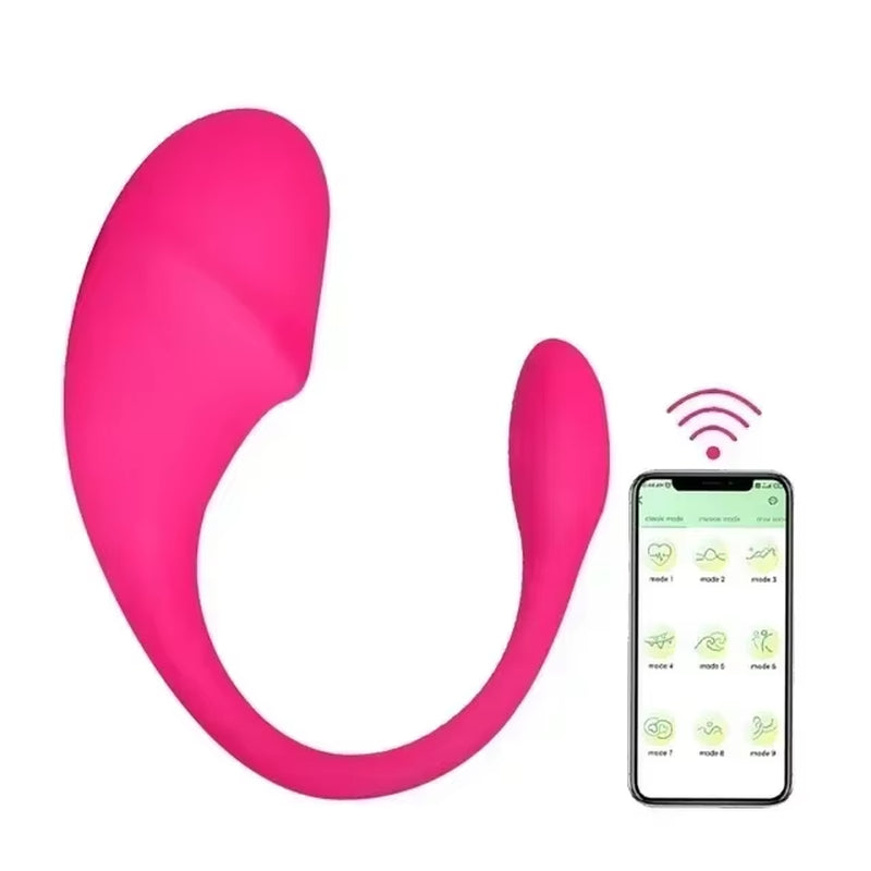 Wireless Bluetooth APP Remote Control G Spot Massager Vibrator for Women and Lovers 