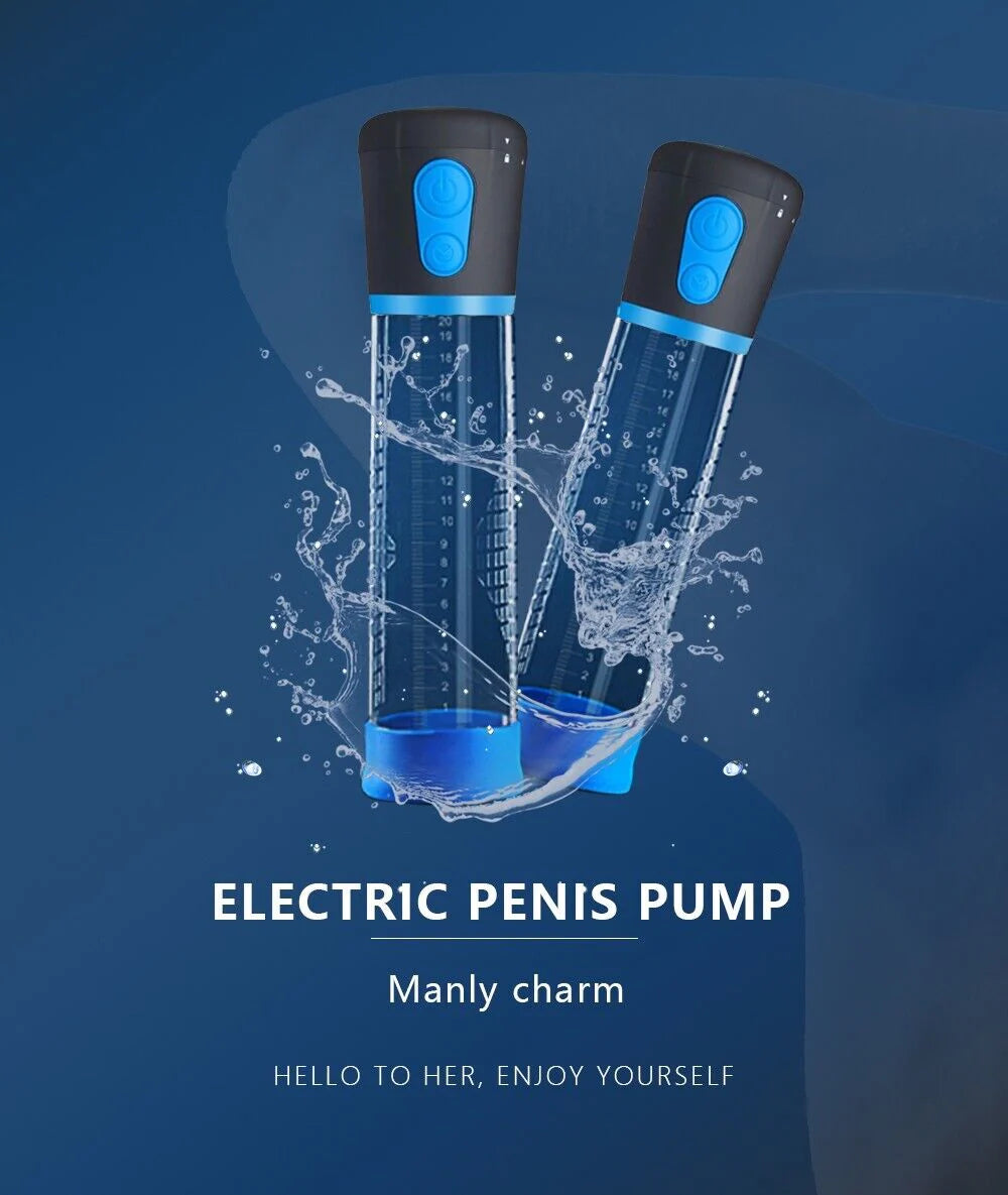 Vacuum Penis Pump (Male Enhancement & Erectile Enlargement)