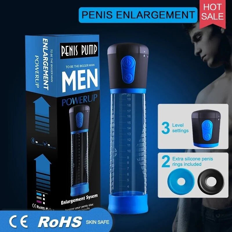 Vacuum Penis Pump (Male Enhancement & Erectile Enlargement)