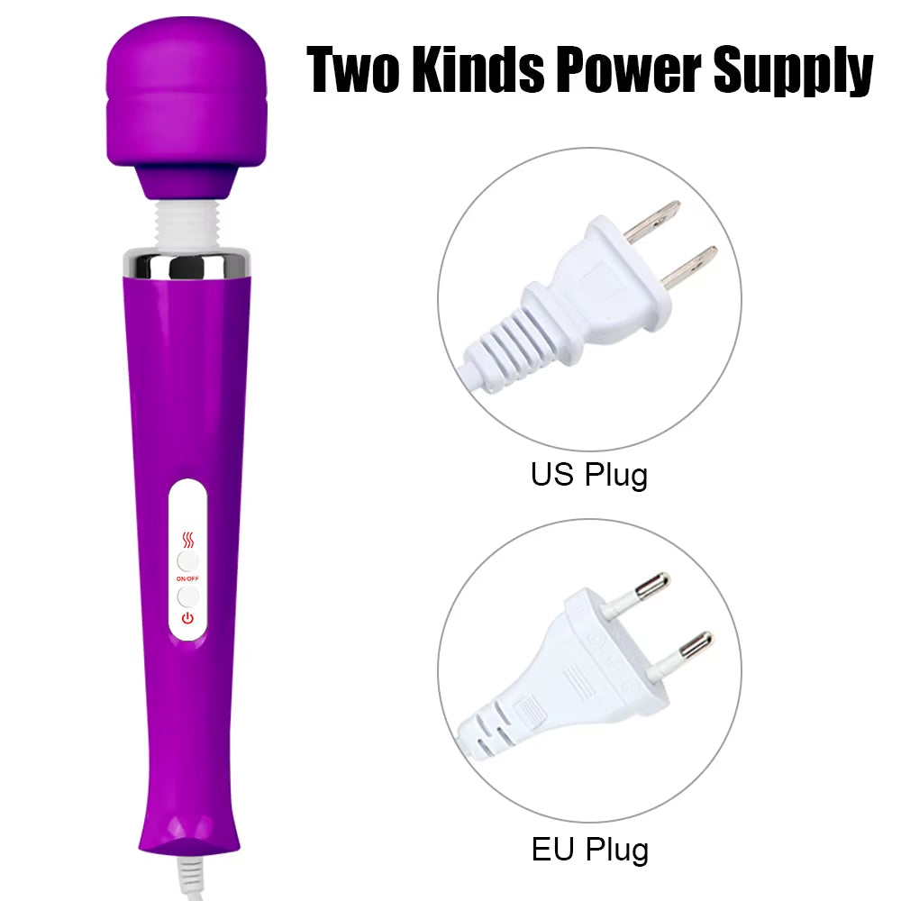 OLO Erotic Toy Women Clit Stimulator Large Magic Wand - 10 Speeds