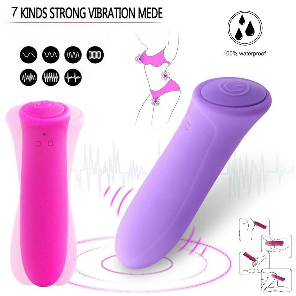 Waterproof Wireless Remote Control Bullet Clit Vibrator