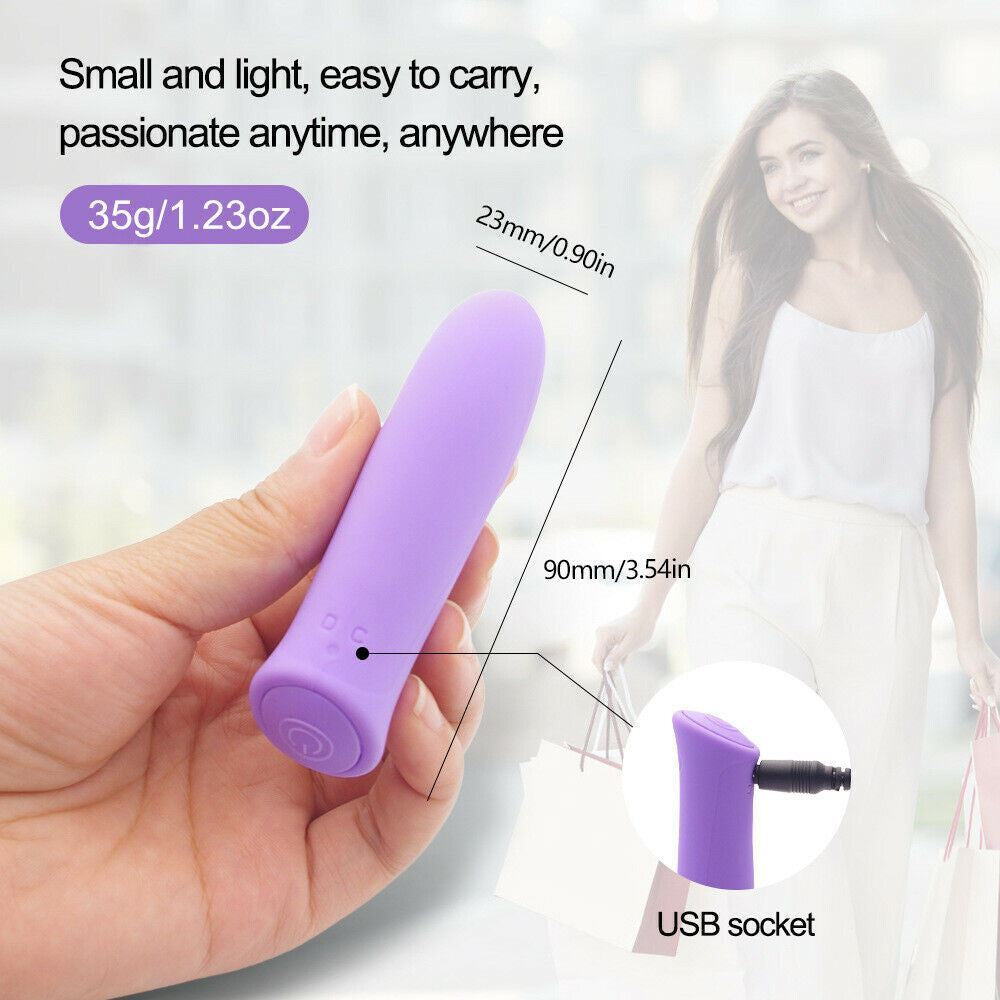 Waterproof Wireless Remote Control Bullet Clit Vibrator
