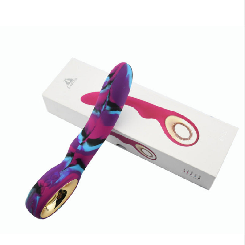 Whale Camouflage Vibrator USB Charging Silicone Rod