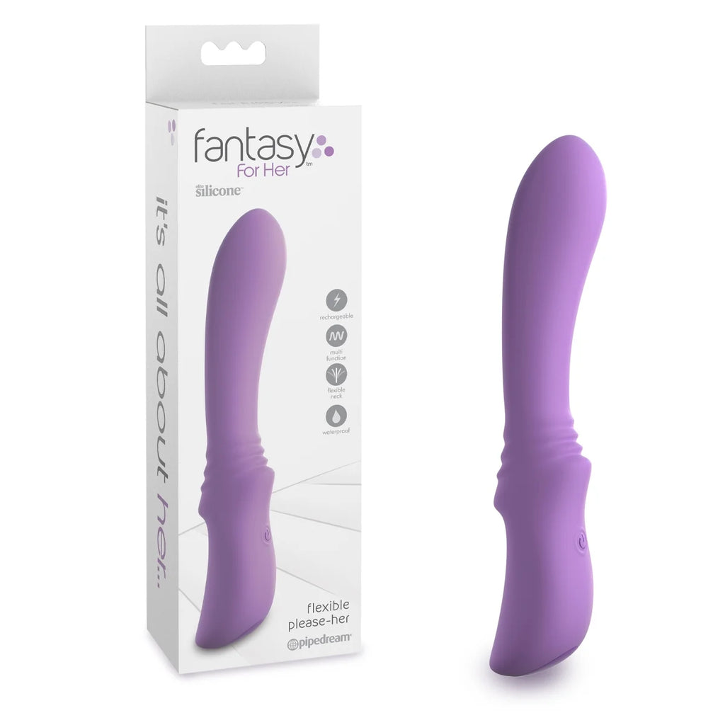 Flexible Please-Her Vibrating Wand