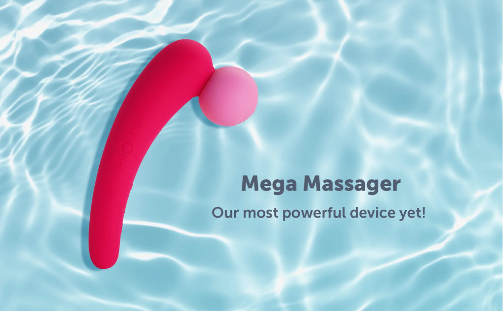 MEGA Wand Waterproof Powerful Head Vibrator - 15 Vibration Patterns